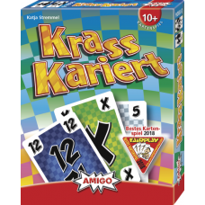 AMIGO 01806 KRASS KARIERT Kartenspiel Mehrfarbig